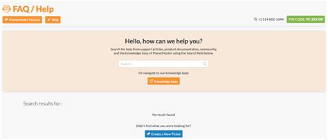 How to access support .